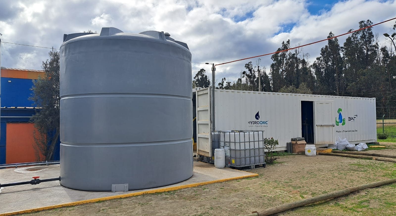 PLANTA TRATAMIENTO DE AGUAS EN CONTENEDOR